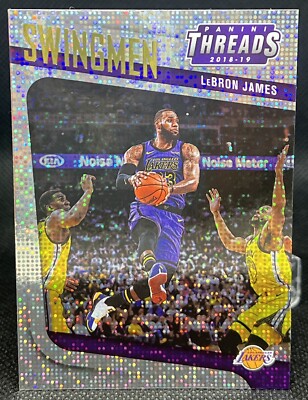 2018 Panini Threads Lebron James Swingmen Dazzle SP #2  
