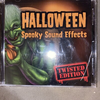 Halloween: Sound Effects CD for video, youtube, horror movie, haunted house, NEW