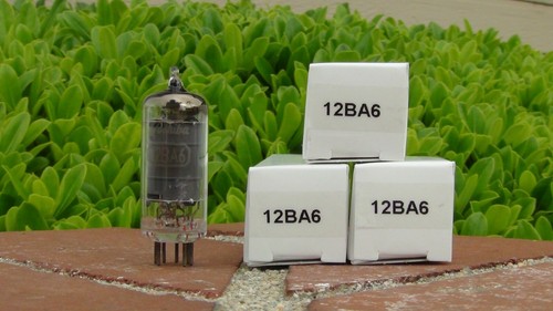 12BA6 x3 All American 5 Pentode Radio Tubes-Tested-90% or Better-Free ShippingUS