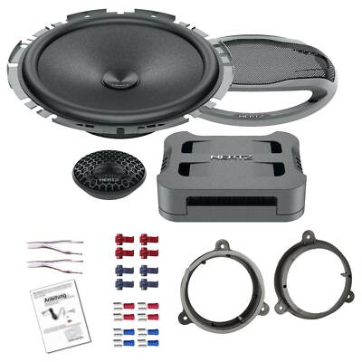 Hertz Auto Lautsprecher CK 165F 540W 2Weg Kompo passend für Volvo S40 1996-2000