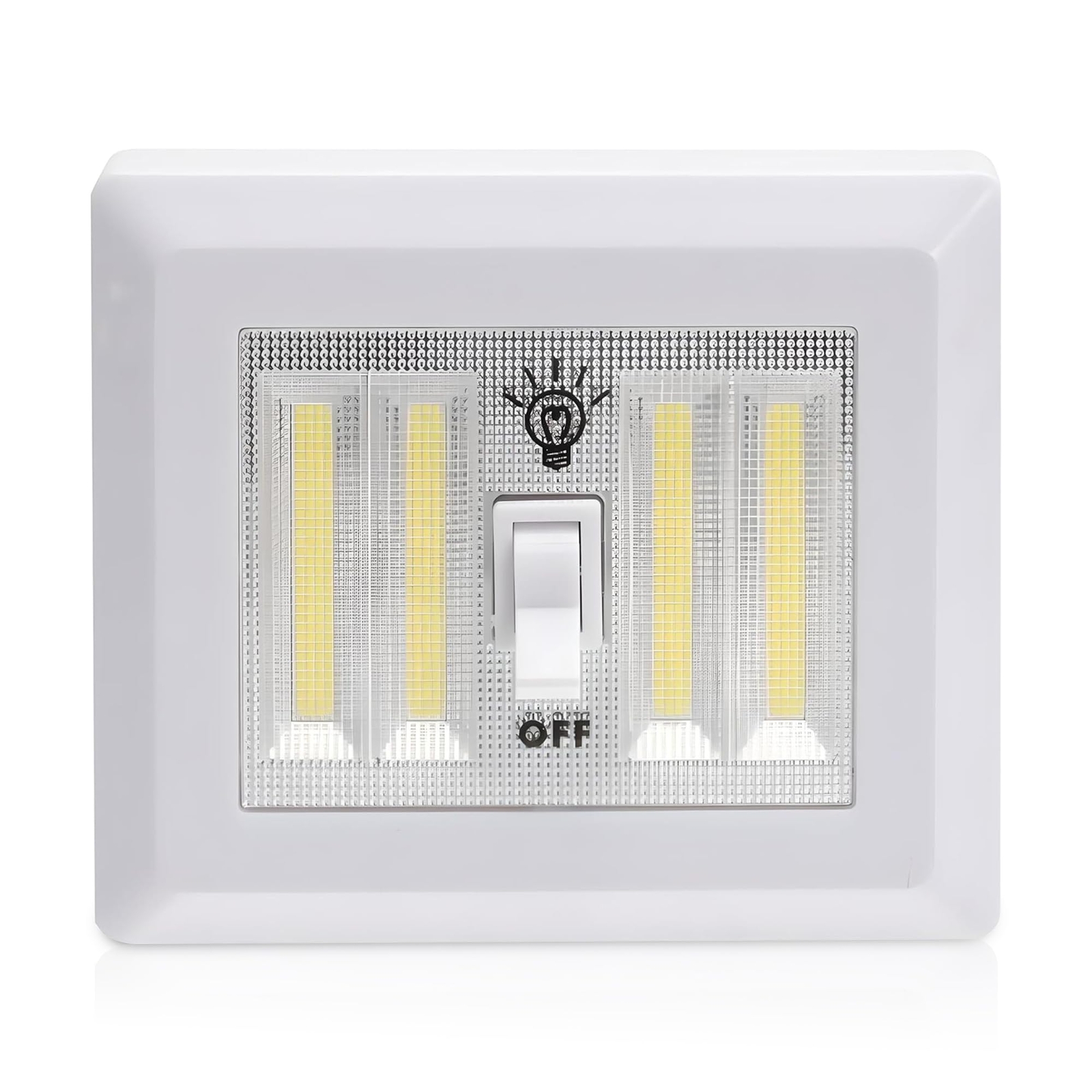 Led Closet Light Switch | 400 Lumen Wireless Battery Powered Cob Night Light | S
