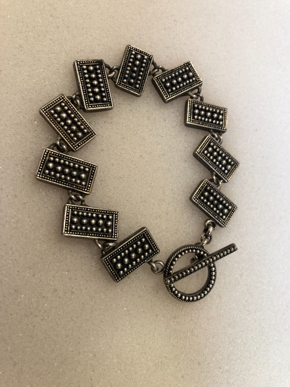 Stunning Solid 925 Sterling Silver Panel Links To… - image 12