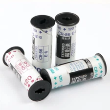 4pcs 120 220 Assorted Empty Roll Film Spool With Backing Paper Reload Respooling