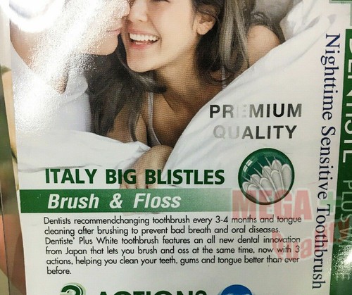 2x Dentiste Toothbrush Extra Soft Italy Big Bristles Deep Clean Oral Care Pack 3 - Picture 3 of 4