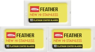 FEDER 30 Feather New Hi Stainless Rasierklingen