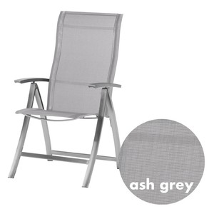 Gartenstuhl 4seasons Slimm Hochlehner Ash Grey Klappsessel Edelstahl Textilene Ebay