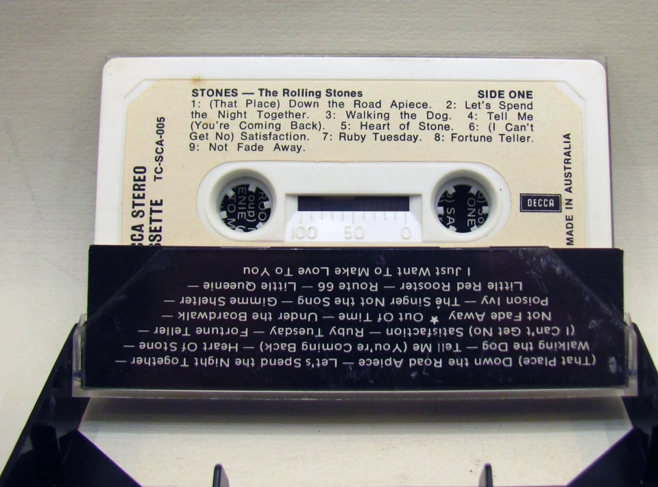THE ROLLING STONES - STONES - Cassette Tape. Oz release only - Image 4 of 4