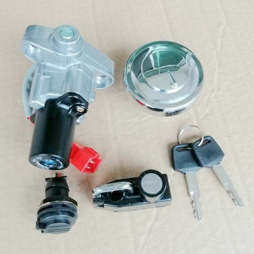 Ignition Switch Fuel Gas Cap Helmet Lock for Yamaha Vstar DragStar