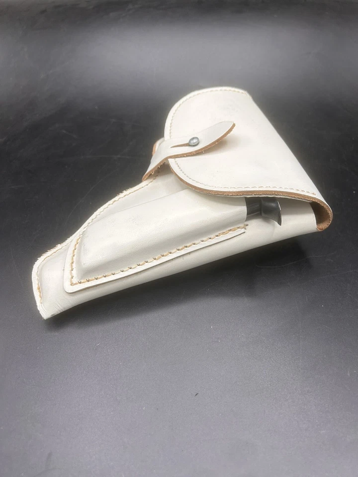 Zastava M70 70 Leather Holster RH Made In Italy - Image 4 of 4