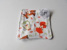 Makeup Remover Cloth White 4 in x 4 in Cotton Flannel Terry Cloth Fall Face Wipe