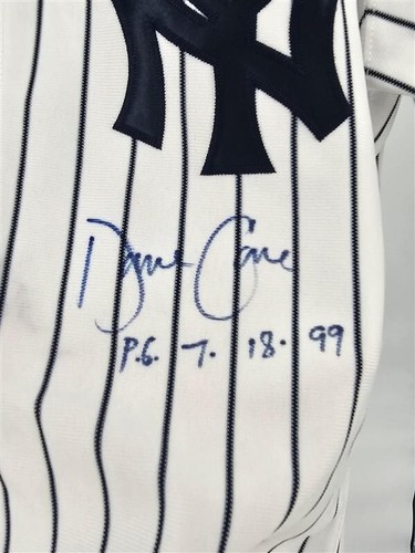 David Cone Yankees Signed Inscribed Official Jersey JSA COA CE87763 - Picture 7 of 7