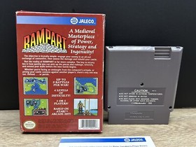 Rampart Jaleco Nintendo Entertainment System NES Game Complete