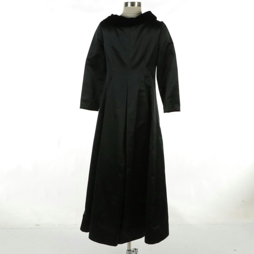 Fiandaca Evening Dress Coat Silk Velvet Vintage Opera Theater Long Rare EUC - Picture 9 of 10