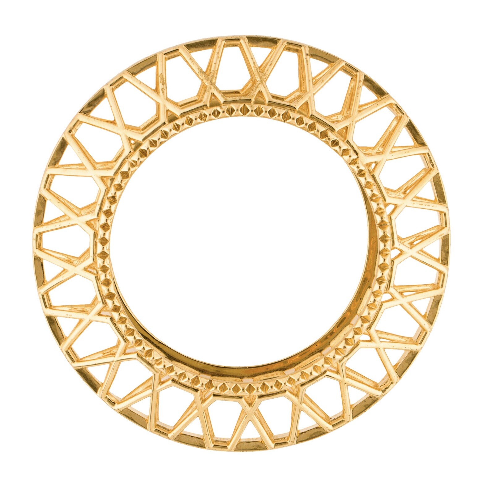 Eddie BORGO CUFF Designer Large Statement Bracele… - image 1