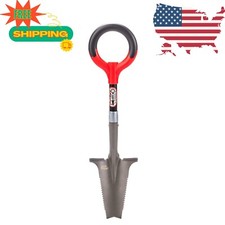 Radius Garden 22411 Root Slayer Mini-Digger Shovel, Root Slayer Mini-Digger, Red