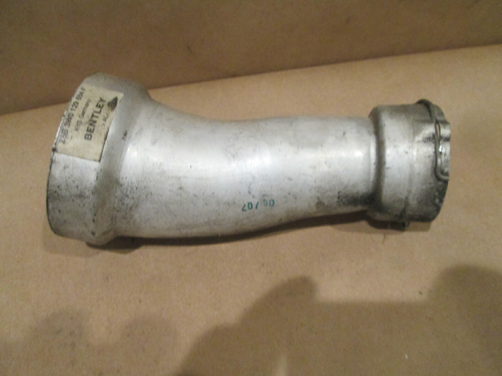 Bentley Continental Flying Spur - RH Turbo Air Inlet Pipe - P/N 3W0129654F