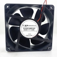 For PELKO Motors R1238Y24BPLB1 DC 24V 0.85A 120 38mm Inverter Cooling fan 2-wire