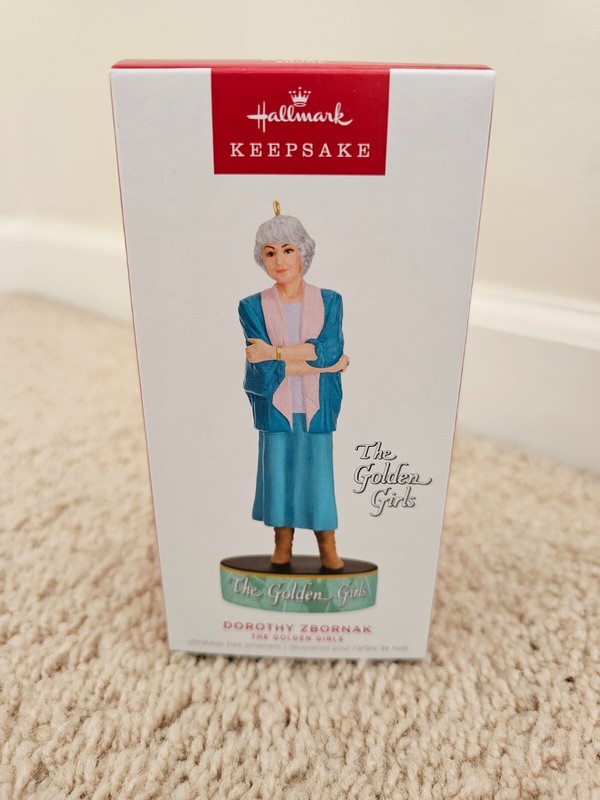 Brand New 2023 Hallmark Keepsake Dorothy Zbornak The Golden Girls Christmas orna