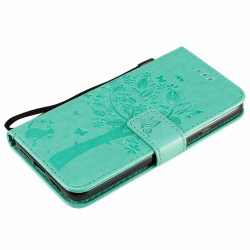 Tree Cat Leather Flip Wallet Phone Case For Google Pixel 5 6 7 8 Pro 6A 4A - 第 4/23 張圖片