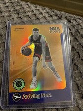 #13 TYLER HERRO ROOKIE NBA Hoops Premium Stock - Arriving Now Purple Holo