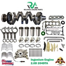 LAND ROVER INGENIUM ENGINE PARTS 204DTA 2.0 D CRANKSHAFT WITH REBUILD