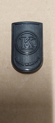 Oldtimer Sreuerkopfschild für Fahrrad KALKHOFF