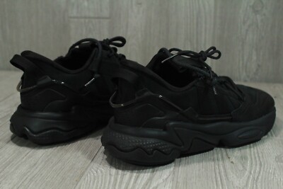 Adidas Originals Ozweego Zip Shoes GZ2645 Black Leather