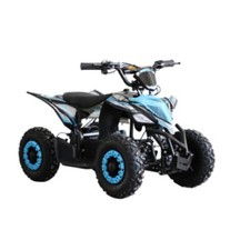 Electric EMAX Quad Bike 1000W 48V MIDI High Torque 3 speed Baby Blue 20mph