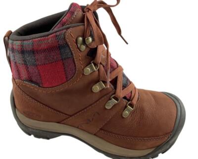 Keen Damen Stiefel Kaci III Winter Waterproof Rot Leder Gr.37,5
