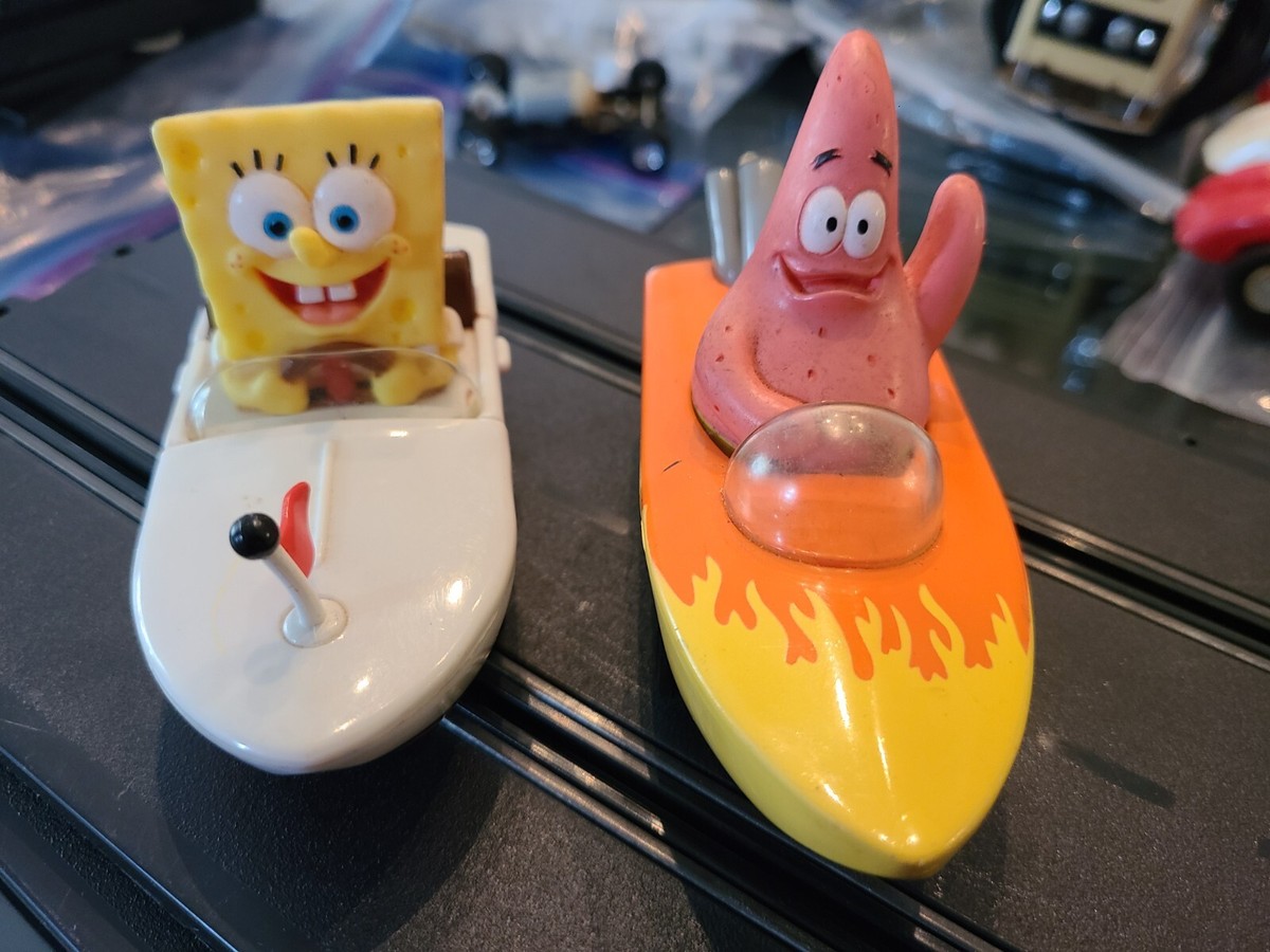 SpongeBob SquarePants Super Race set Slot Cars (SpongeBob vs