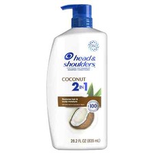 Head and Shoulders 2 in 1 Dandruff Shampoo and Conditioner Coconut 28.2 fl oz 0.53 per fl oz