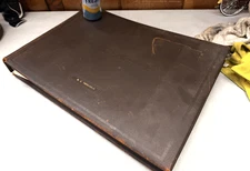 Antique Photo Album Vermejo Club Ranch New Mexico 248 Picture Ted Turner Vintage