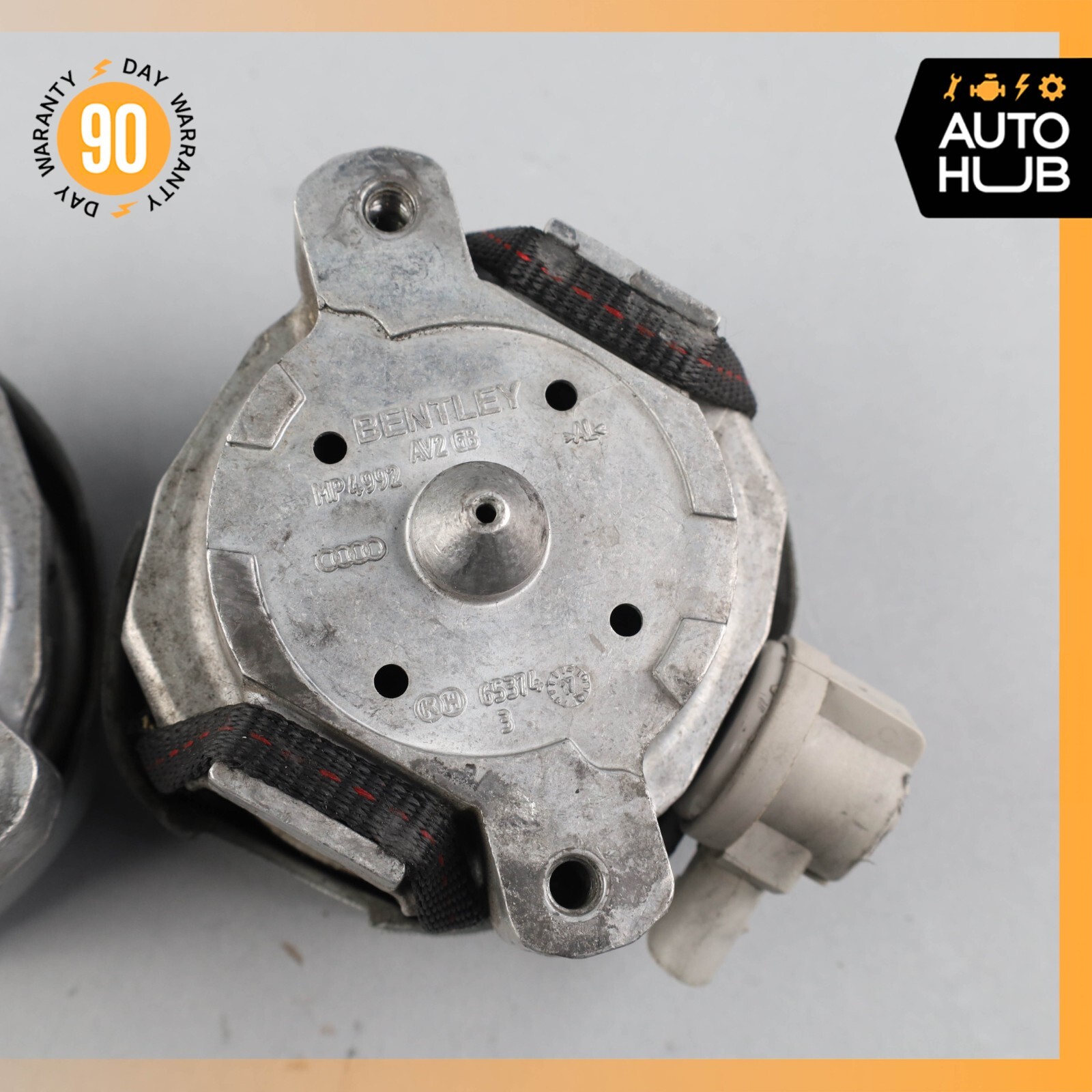 07-18 Bentley Continental GTC 6.0L Engine Motor Left & Right Side Mount Set OEM