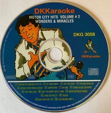 DK KARAOKE MILLENNIUM - APPLAUSE SERIES 3058 - MOTOR CITY HITS - STEVIE WONDER