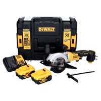 Dewalt Dcs 571 P2 Akku HandkreissäGe 18 V 115 Mm Brushless + 2X Akku 5Ah + Lader