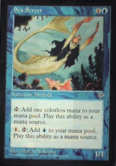 Sea Scryer - Mirage: #90, Magic: The Gathering Nm R107