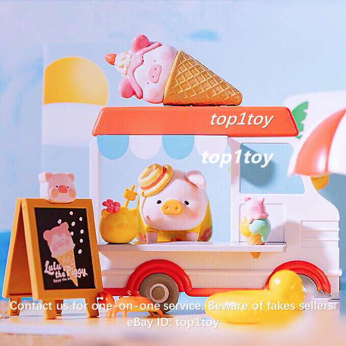 TOYZEROPLUS x CICI'S STORY Lulu The Piggy Ice Cream Van Limited
