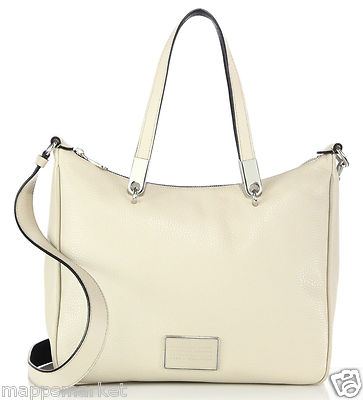 NWT Authentic MARC BY MARC JACOBS Ligero Ninja Leather Crossbody in Papyrus $478