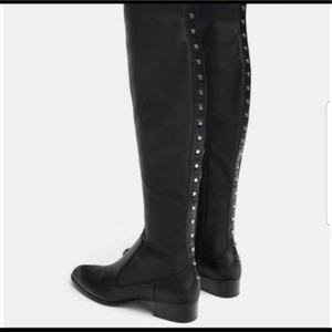 zara boots studs