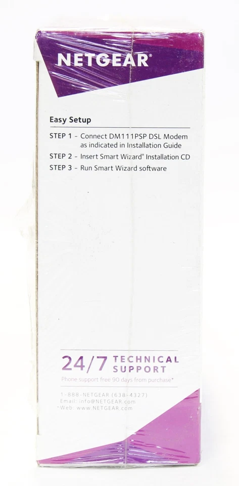 Netgear Broadband High-Speed ADSL2+ Internet Access DSL Modem (DM111PSP-100NAS) - Image 4 of 4