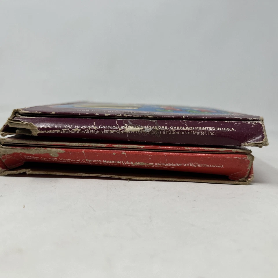 Burgertime and Lock ‘N Chase Intellivision Game Bundle - Check Desc for details - Image 3 of 4