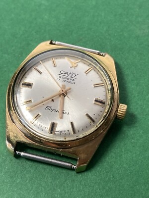Vintage Camy Geneva 17 Jewels Popular 6300 Swiss Watch | eBay