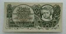 50 Schilling Austria 1946 XF/UC