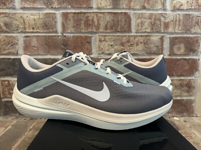 New 14 Nike Air Winflo 10 Road Running Shoes Flat Pewter Photon