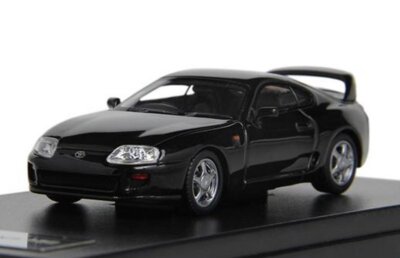 TOYOTA Supra (A80) - openable Engine Hood  - black - LCD 1:64