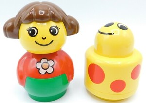 Lego Primo Figure Fille Bebe 013 Primo Brick Round Hochet 1 X 1 Ebay
