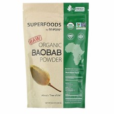 MRM, Raw Organic Baobab Powder, 8.5 oz 240 g