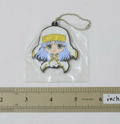 A Certain Magical Index Rubber Keychain Japan Anime B2322