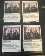 Rising Populace X4 War of the Spark Magic the Gathering MTG