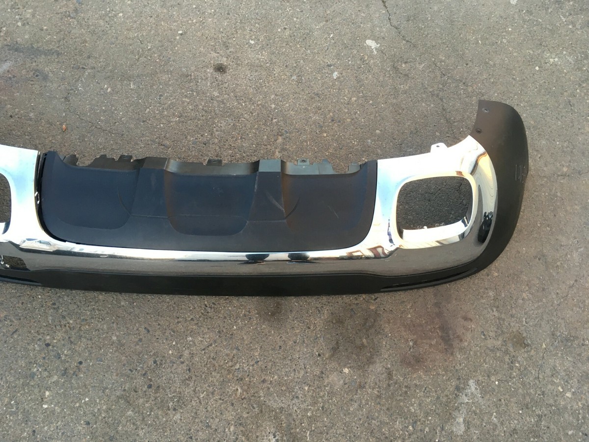 Mercedes Benz B-Class rear bumper valance with chrome PART
